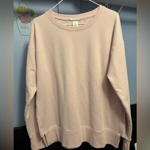 Jockey Light Pink Crewneck Sweatshirt